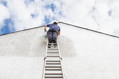 Peinture extérieure à Vaujany — façades et ravalement
